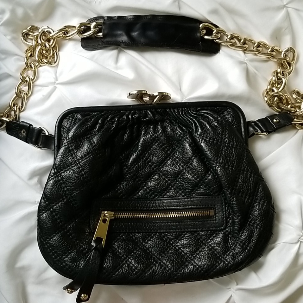 Marc jacobs black Little Stam bag